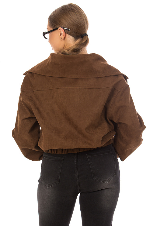 CHEERDUCK/2C22 25115 Т.КОРИЧНЕВЫЙ Куртка д/с CHEERDUCK цвет Коричневый