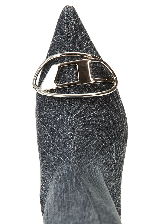 Ботфорты на каблуке SERGIO MANCHOT цвет Синий