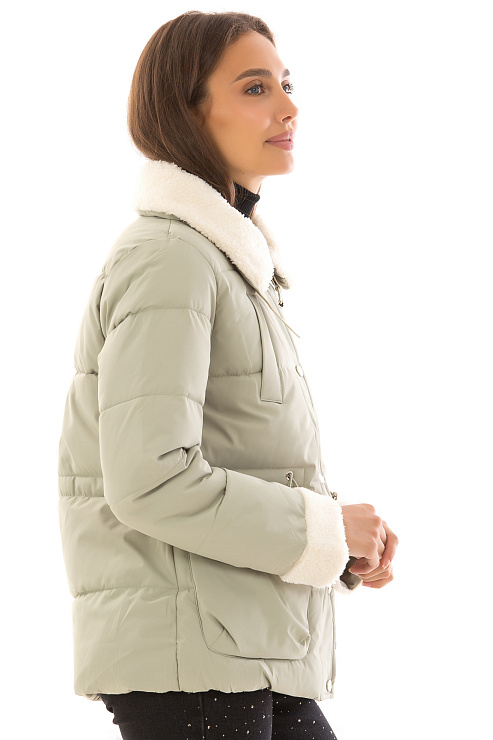 CHEERDUCK/2C22 802 МЯТНЫЙ Куртка женская CHEERDUCK цвет Мятный