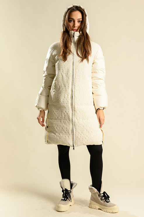 BELLABOA 121 WHITE Пуховик женский BELLABOA цвет Белый
