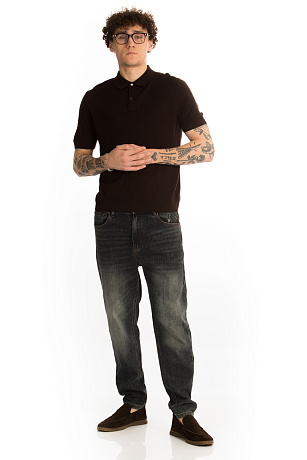 CHEERDUCK/4070 jFW 12 КОРИЧНЕВЫЙ Поло мужское CHEERDUCK цвет Коричневый