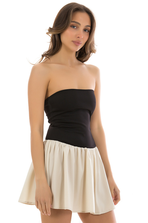 CHEERDUCK/2C19 1976 ЧЕРНЫЙ Платье  CHEERDUCK цвет Черный