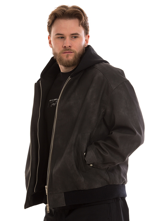 CHEERDUCK/4070 1188 ЧЕРНЫЙ Куртка мужская д/с CHEERDUCK/4070 цвет Черный