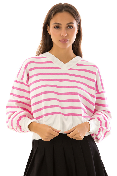 CHEERDUCK/11011 55026 РОЗОВЫЙ Свитер женский CHEERDUCK цвет Розовый