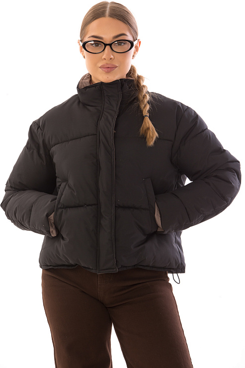 CHEERDUCK/2025 K209 ЧЕРНЫЙ Куртка д/с CHEERDUCK цвет Черный