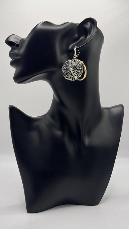 Серьги BELLABOA цвет Серебристый