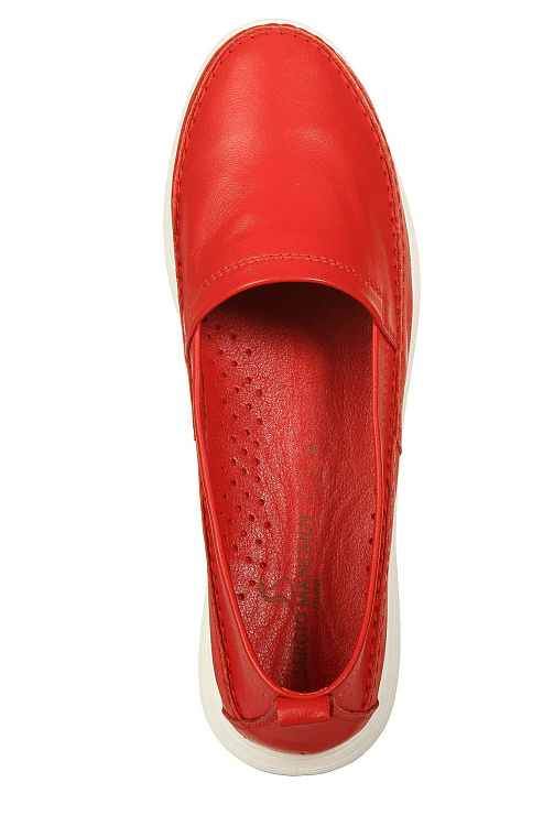 Слипоны SERGIO MANCHOT цвет Красный