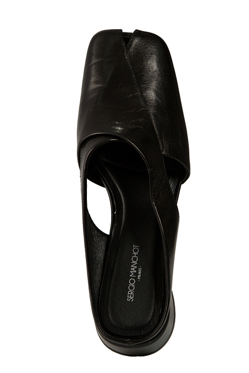 Сабо на каблуке SERGIO MANCHOT цвет Черный