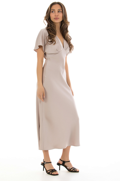 CHEERDUCK/2C19 1982 БЕЖЕВЫЙ Платье  CHEERDUCK цвет Бежевый