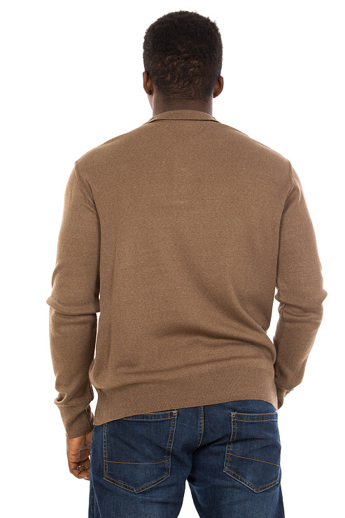 CHEERDUCK/BA 3760 КОРИЧНЕВЫЙ Джемпер мужской CHEERDUCK цвет Коричневый