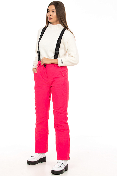 CHEER&DUCK/3055 62230 РОЗОВ. Брюки горнолыжные женские CHEERDUCK цвет Розовый