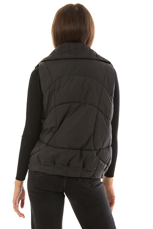 CHEERDUCK/2C22 2-2037 ЧЕРНЫЙ Жилет женский CHEERDUCK цвет Черный