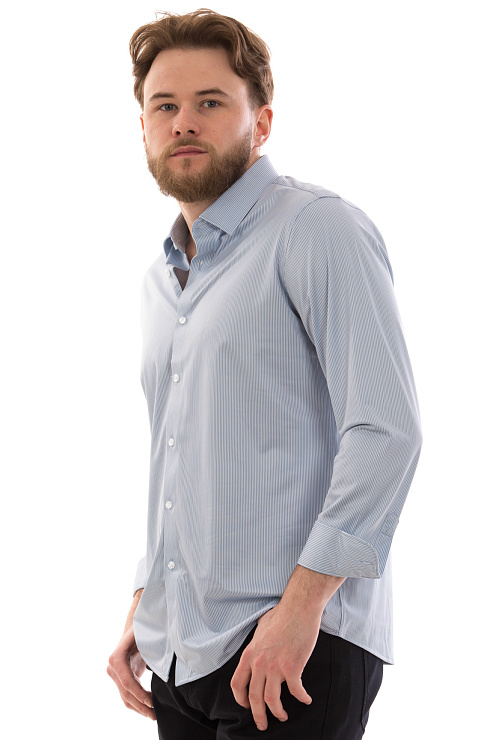 CHEERDUCK/2C87 960-7 СЕРЫЙ Рубашка мужская CHEERDUCK цвет Серый