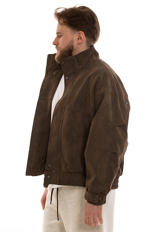 CHEERDUCK/4070 1181 КОРИЧНЕВЫЙ Куртка мужская д/с CHEERDUCK цвет Коричневый