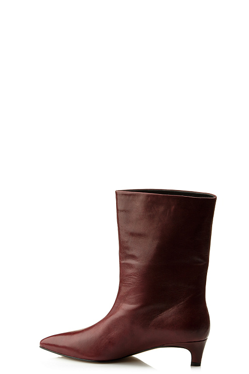 Сапоги на каблуке SERGIO MANCHOT цвет Бордовый