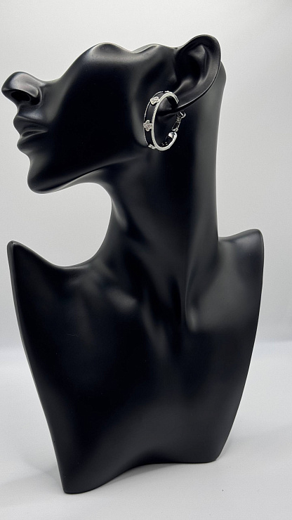 Серьги BELLABOA цвет Серебристый