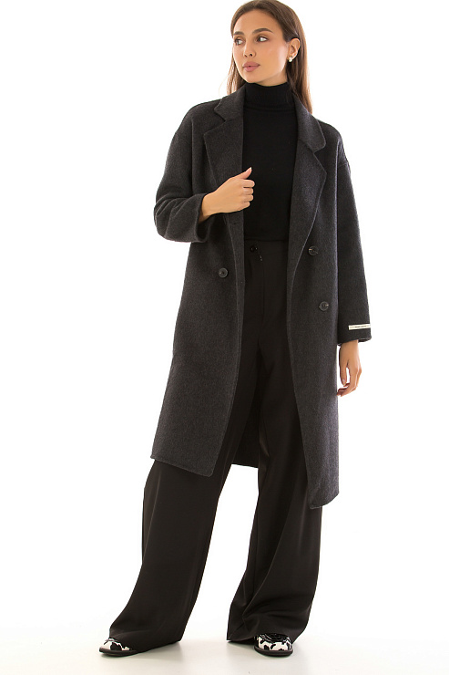 CHEERDUCK/5078 2929 ЧЕРНЫЙ Пальто женское CHEERDUCK цвет Черный