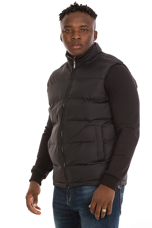 CHEERDUCK/GuaZ F-5356 ЧЕРНЫЙ Жилет мужской CHEERDUCK цвет Черный