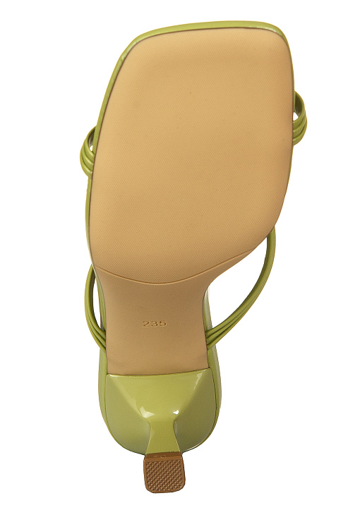 Сабо на каблуке SERGIO MANCHOT цвет Зеленый