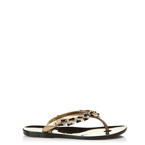 Вьетнамки FOREVER цвет Золотой