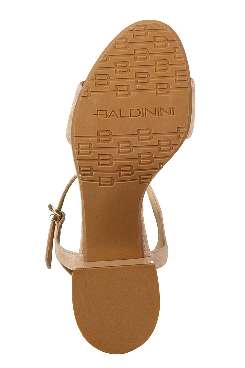 Босоножки на каблуке BALDININI цвет Бежевый