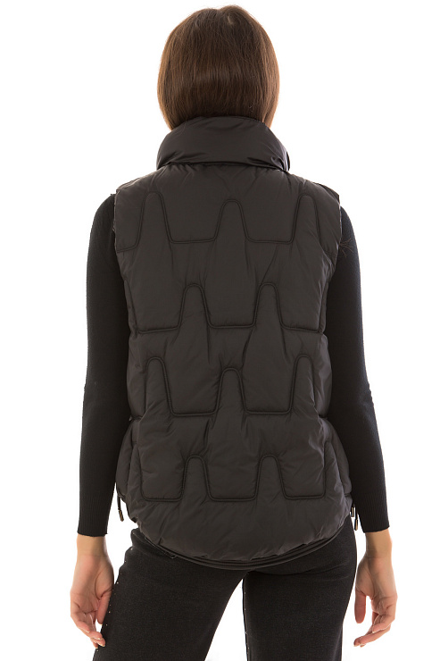 CHEERDUCK/2C22 601 ЧЕРНЫЙ Жилет женский CHEERDUCK цвет Черный
