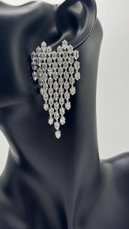 Серьги BELLABOA цвет Серебристый