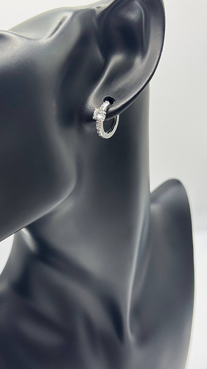 Серьги BELLABOA цвет Серебристый