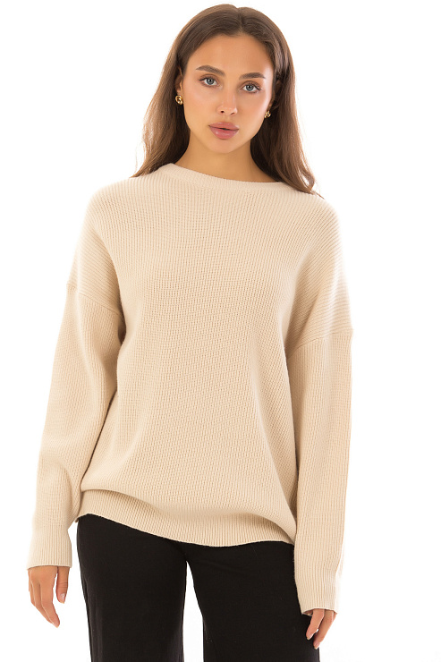 CHEERDUCK/11011 2398 БЕЖЕВЫЙ Кофта женская CHEERDUCK цвет Бежевый