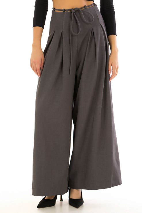 CHEERDUCK/NEW 0152 СЕРЫЙ Брюки женские классические CHEERDUCK цвет Серый