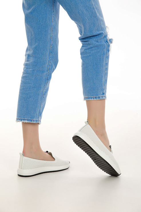 Слипоны SERGIO MANCHOT цвет Белый