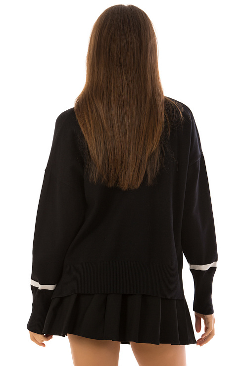 CHEERDUCK/11011 55011 ЧЕРНЫЙ Свитер женский CHEERDUCK цвет Черный