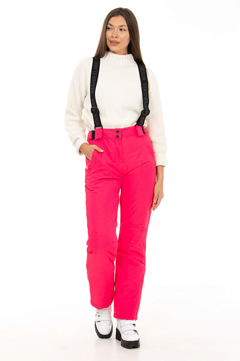 CHEER&DUCK/3055 62230 РОЗОВ. Брюки горнолыжные женские CHEERDUCK цвет Розовый