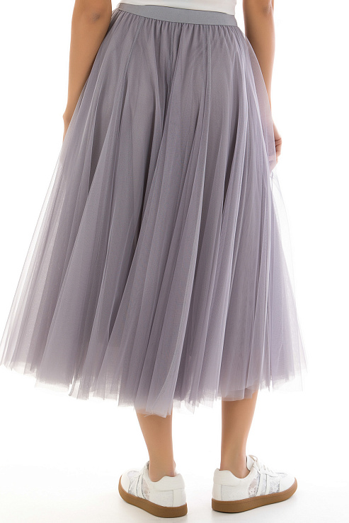 CHEERDUCK/2C19 2329-1 СЕРЫЙ Юбка  CHEERDUCK цвет Серый