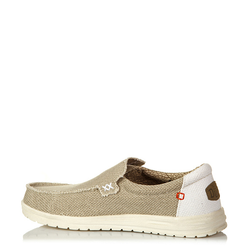 Мокасины HEYDUDE цвет Бежевый