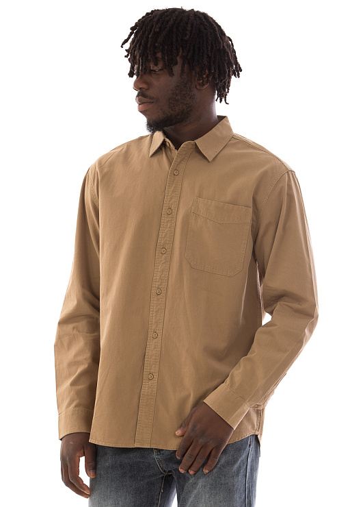 CHEERDUCK/4070 8076-1 БЕЖЕВЫЙ Рубашка мужская CHEERDUCK цвет Бежевый