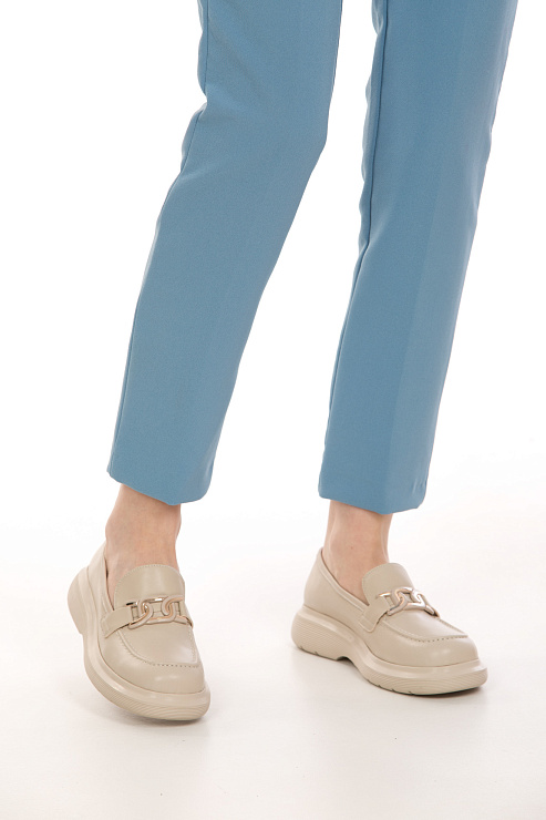 Лоферы SERGIO MANCHOT цвет Бежевый