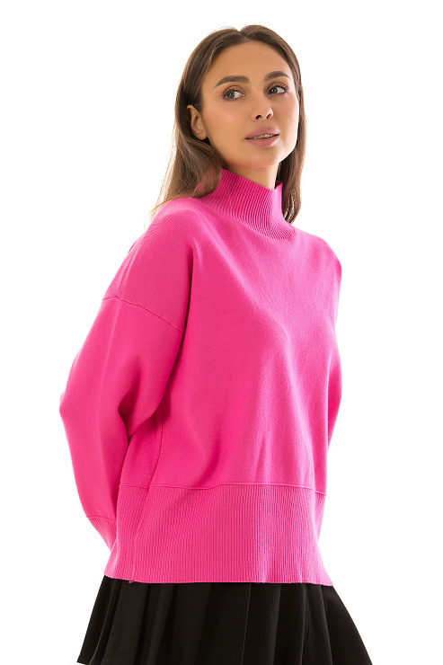 CHEERDUCK/11011 55001 РОЗОВЫЙ Свитер женский CHEERDUCK цвет Розовый