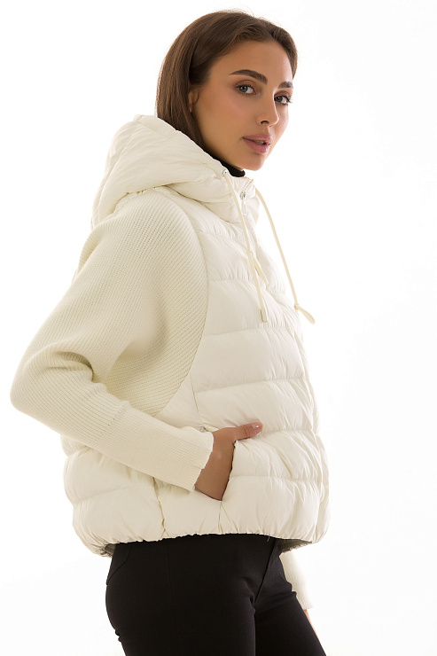 CHEERDUCK/2C22 8232 БЕЛЫЙ Куртка женская CHEERDUCK цвет Белый