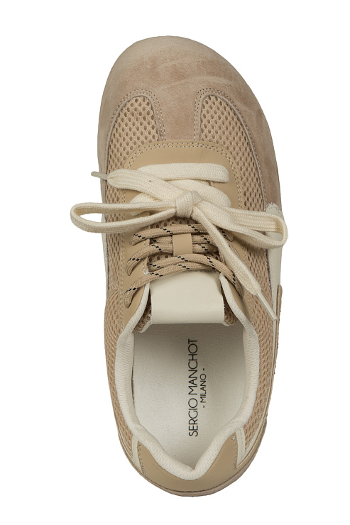 Кроссовки SERGIO MANCHOT цвет Бeжевый