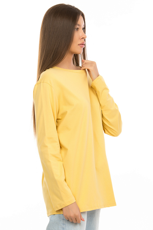 YY.SHOP 9290 ЖЕЛТ. Лонгслив CHEERDUCK цвет Желтый