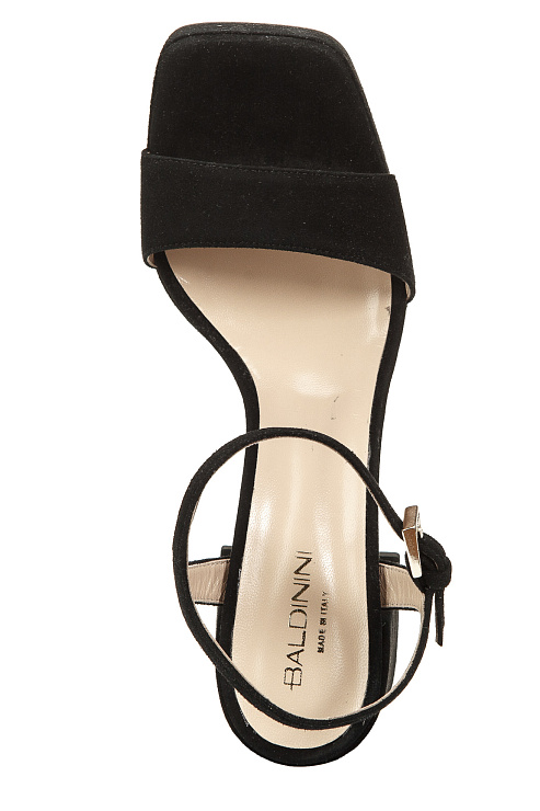 Босоножки на каблуке BALDININI цвет Черный