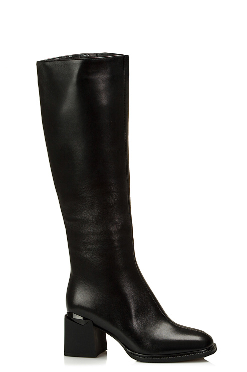 Сапоги на каблуке SERGIO MANCHOT цвет Черный