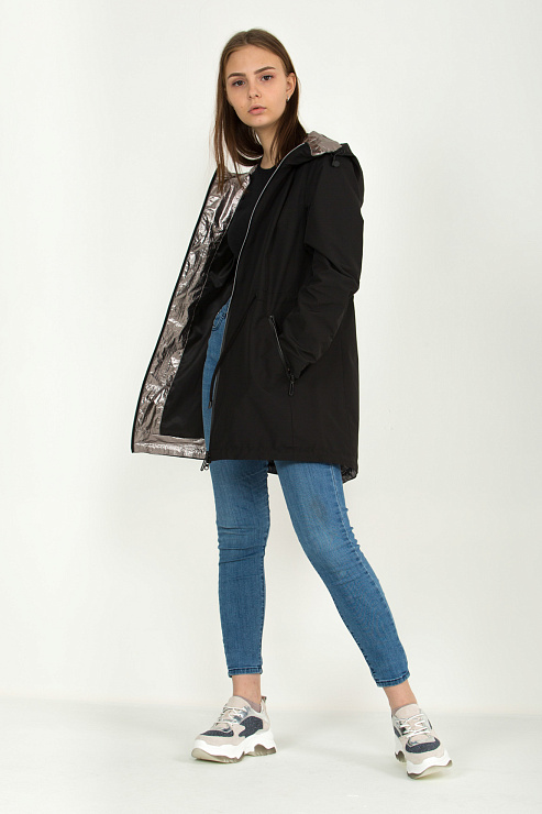 ICEBEAR 18002 ЧЕРН. Ветровка женская ICEBEAR цвет Черный