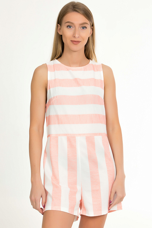 CHEER&DUCK/2025 196001 ПЕРС. Ромпер женский CHEERDUCK цвет Оранжевый