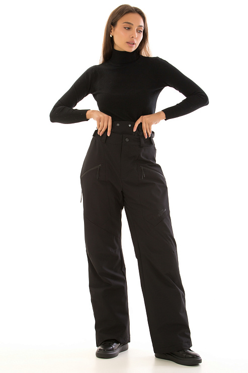 HIGH EXPERIENCE 13101 ЧЕРНЫЙ Брюки сноубордические женские HIGH EXPERIENCE цвет Черный