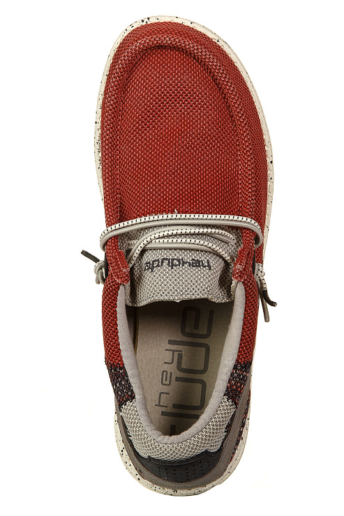 Мокасины HEYDUDE цвет Красный