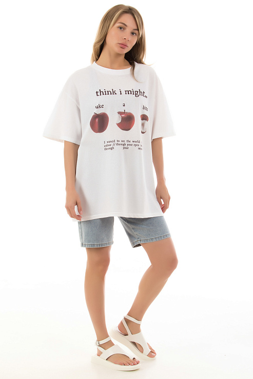 Футболка CHEERDUCK цвет Белый