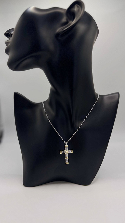 Цепь БИЖУТЕРИЯ цвет Серебристый