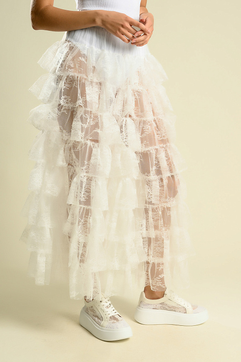 BELLABOA 200-20 БЕЛЫЙ Юбка женская BELLABOA цвет Белый